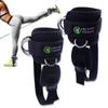 Fitness Adjustable Ankle Straps 4 D-rings for Cable Machines Comfort Fit Neoprene Ankle Cuffs Booty Building Workout Trainer