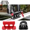Practical Bike Front Fork Fixed Mount Aluminum Alloy Front Fork Rear Wheel Luggage Rack Fixed Quick Install Bracket