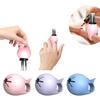 Силиконовый держатель для флакона лака для ногтей, непроливаемый инструмент для дизайна ногтей, носимое кольцо для лака для ногтей, портативный органайзер для лака для ногтей, подарки для начинающих