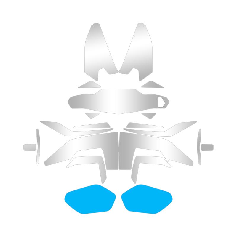 For SYM CRUISYM250 2025 Instrument headlights taillights high transparency protective film stickers modified accessories