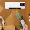 2000W Small Room Air Conditioner Cooling Fan 3 Gears Temperature Adjustable Wall Air Cooler With Remote Control Electric Heater
