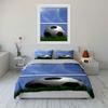 Soccer ball and grass. Bedding sets Duvet cover sets Duvet covers Pillowcases(1 * Duvet Cover 2 * Pillowcases without duvet insert)
