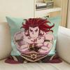 Bucchigiri Anime SSenya Square Sofa Pillow Cover Solid Color Living Room Home Decor Cushion Case