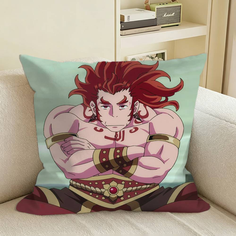 Bucchigiri Anime SSenya Square Sofa Pillow Cover Solid Color Living Room Home Decor Cushion Case