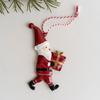 Рождественский кулон Изысканный Санта-Клаус Солдат Ангел Форма Рождественская елка Подвеска для праздничного украшения