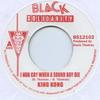 7inch Record KING KONG - I Nuh Cry When A Sound Boy Die BS12102 Black Solidarit 1986 UK Reggae, Ska & Dub Used