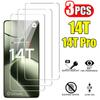 3 шт. прозрачное защитное закаленное стекло для Xiaomi 14T / 14T Pro HD полноэкранное защитное стекло защитная пленка