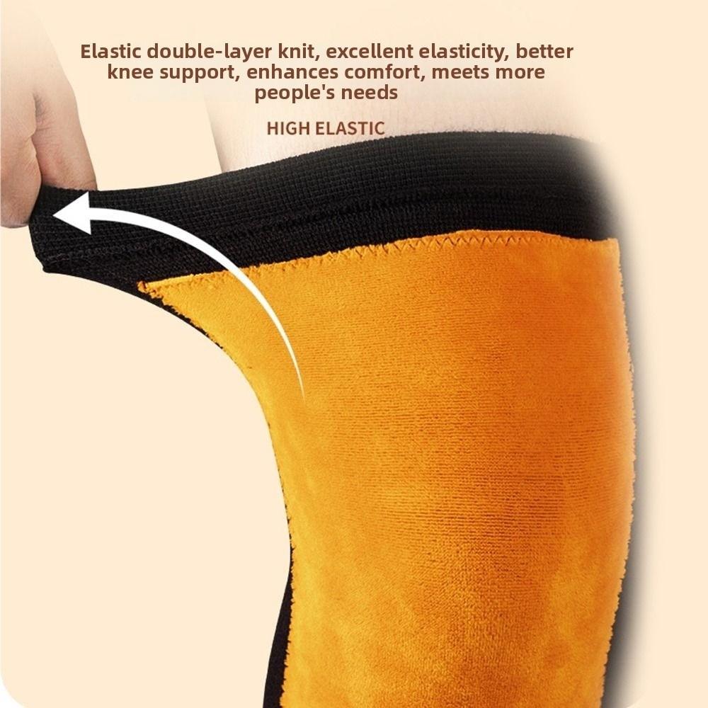 Warm Winter Knee Support Thickened Leg Protector Universal Fur Knee Protector Cold Leg