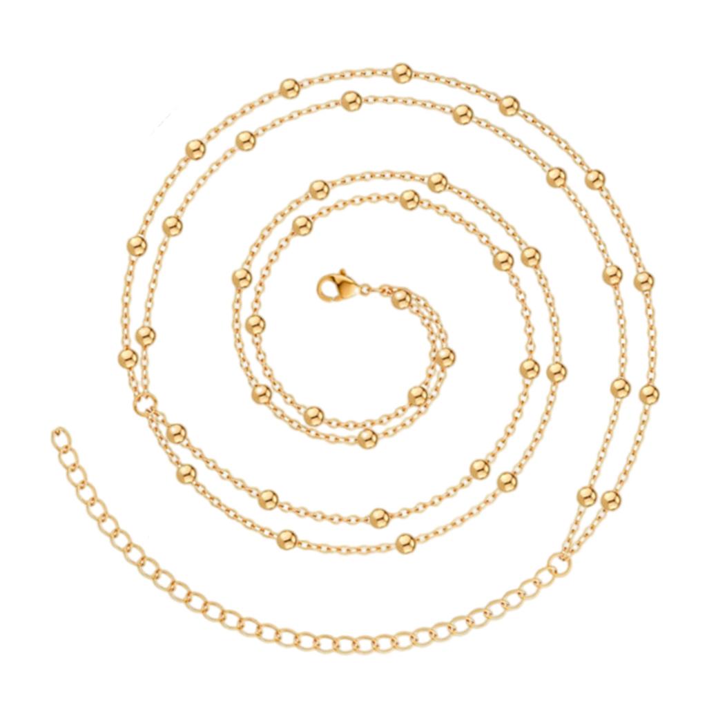 Blingbling Waist Belt Stylish Modern Beads Waist Chain Belt Layered Elaborate Chain Belly Chain for Belly Dance