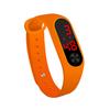 LED Digital Sport Watch Adjustable Silicone Strap Electronic Wristwatch Fitness Tracker with Time Display and Water Resistant Design for Daily Use