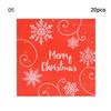 Decorations Decor Tissue Wood Pulp Xmas Decor Christmas Paper Napkins Serviette Disposable Napkins