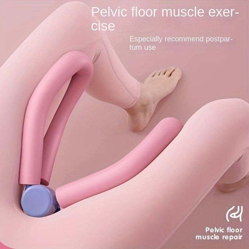 1pc Pelvic Floor Muscle Trainer, Thigh Exerciser, For Postpartum Recovery, Body Shaping, Leg & Butt Training