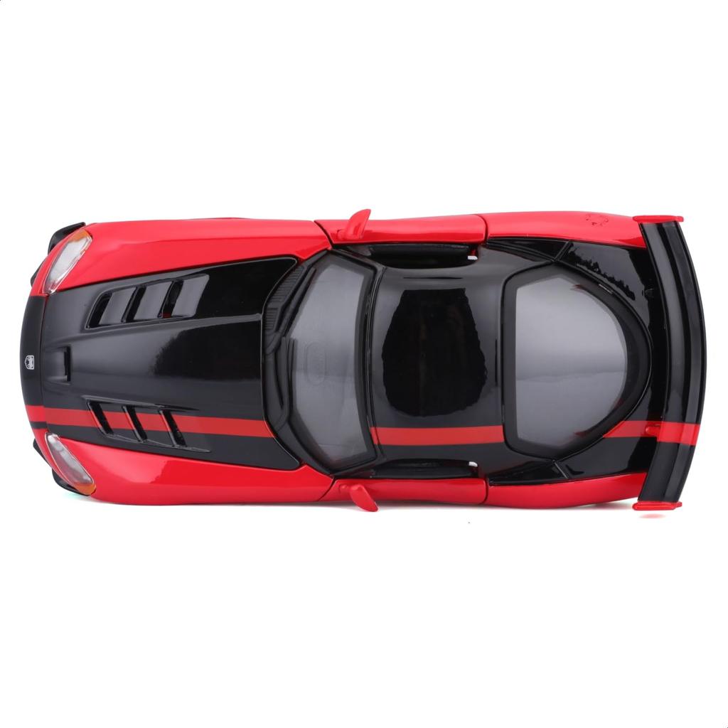 Bburago 1/24 Dodge Viper SRT 10 ACR Красный/Черный / Литая Модель Автомобиля, Готовое Изделие 18-22114 RD