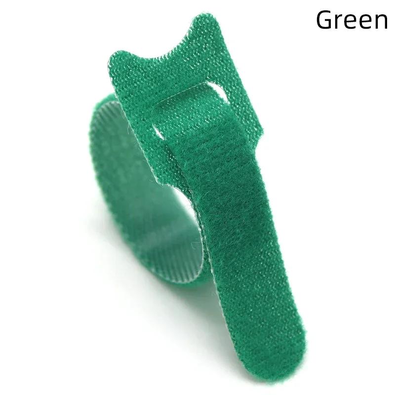 Reusable Cable Ties 15cm Nylon Hook Loop Straps Wire Organizer Fastening Wraps for Cable Management Storage