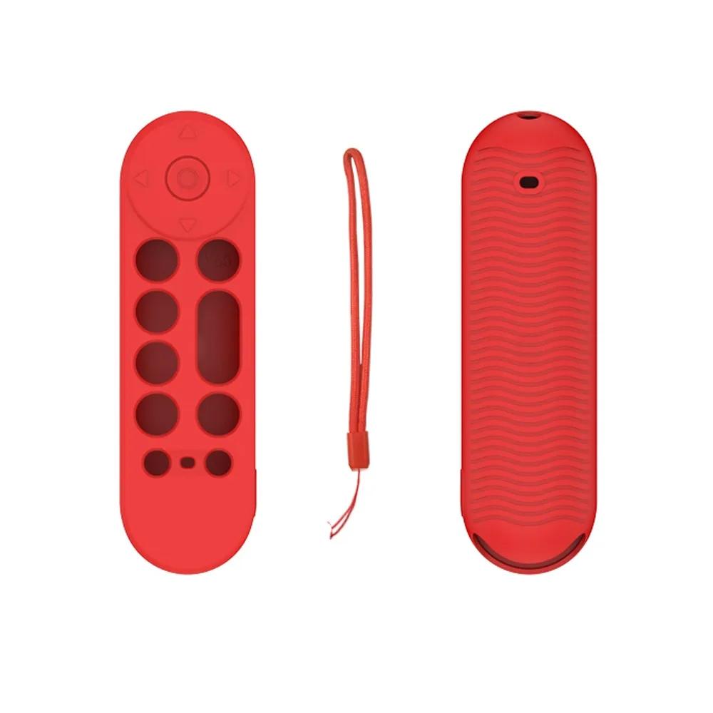 Silicone Remote Controller Cover Anti-scratch Remote Protective Case for Google TV Streamer 4K 2024 Voice Remote Control