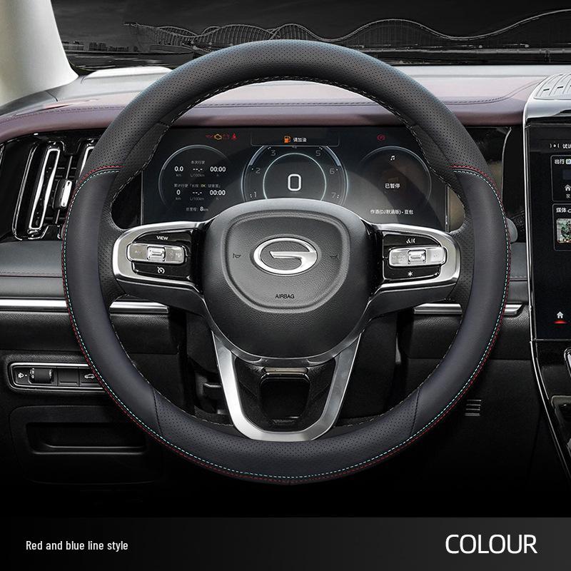 Ультратонкий противоскользящий чехол на руль для GAC Trumpchi GS4, GS3, GS8, M8, M6 Pro