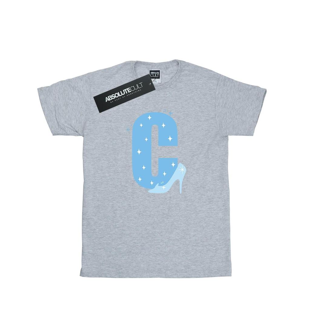 Disney Mens Alphabet C Is For Cinderella T-Shirt