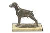 Dobermann, Doberman Pinscher, Dobie II - dog figurine, dog silhouette figurine, trophy for Art-Dog dog show exhibition