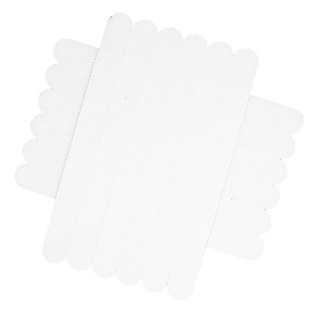 24pcs Bath Security Stickers Bath Tub Adhesive Treads for Bathtubs Showers Stairs and Floors