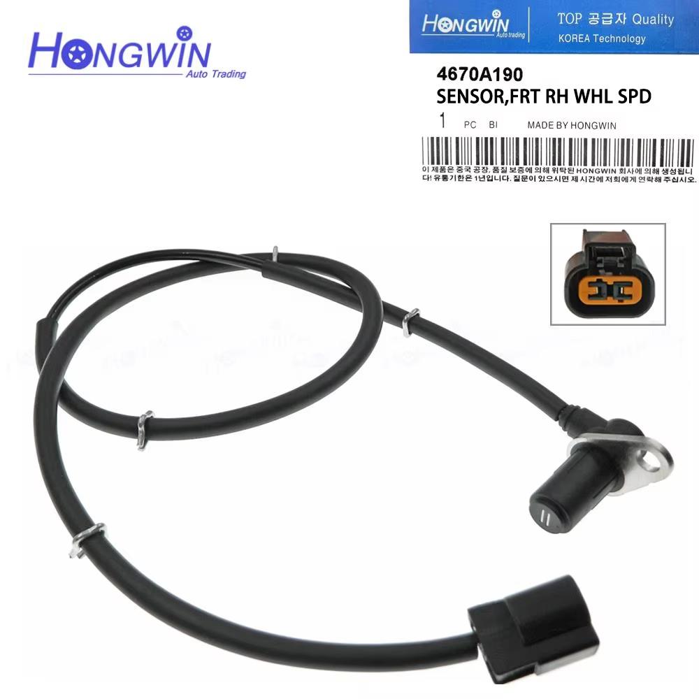 Front Rear LH RH ABS Wheel Speed Sensor For Mitsubishi Pajero IV 4th V87 V88 V93 2006-2016 4670A189 4670A190 4670A191 4670A192