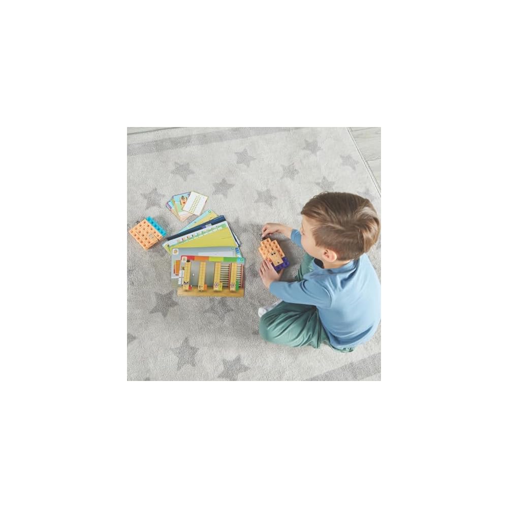 Набор для активности Numberblocks MathLink Cubes, 255 деталей с руководством, для детей от 3 лет, развивающая математическая игрушка