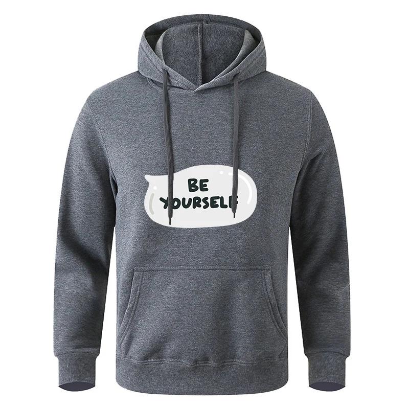 Long Sleeve Teens Autumn Gray Black Hooded Sweatshirt Hoodie Sportswear