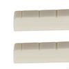 2Pcs Bridge Saddle Nut Set for 6 Strings Guitar Folk Classical
