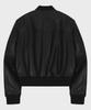 Noirer Cow Leather Ma-1 Blouson (Black)