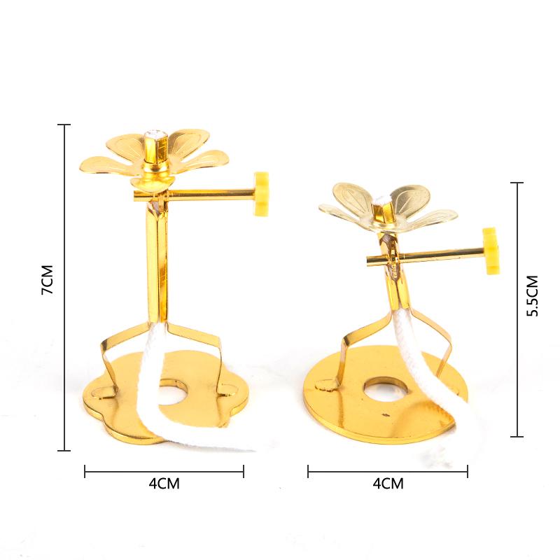 Масляная лампа Держатель фитиля Лампа с подставкой Держатель фитиля Будда Фотанг Принадлежности