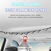 10KG Bearing Capacity Car Clothesline Rope Design Clothes Storage Hanger  Car Interior Use
