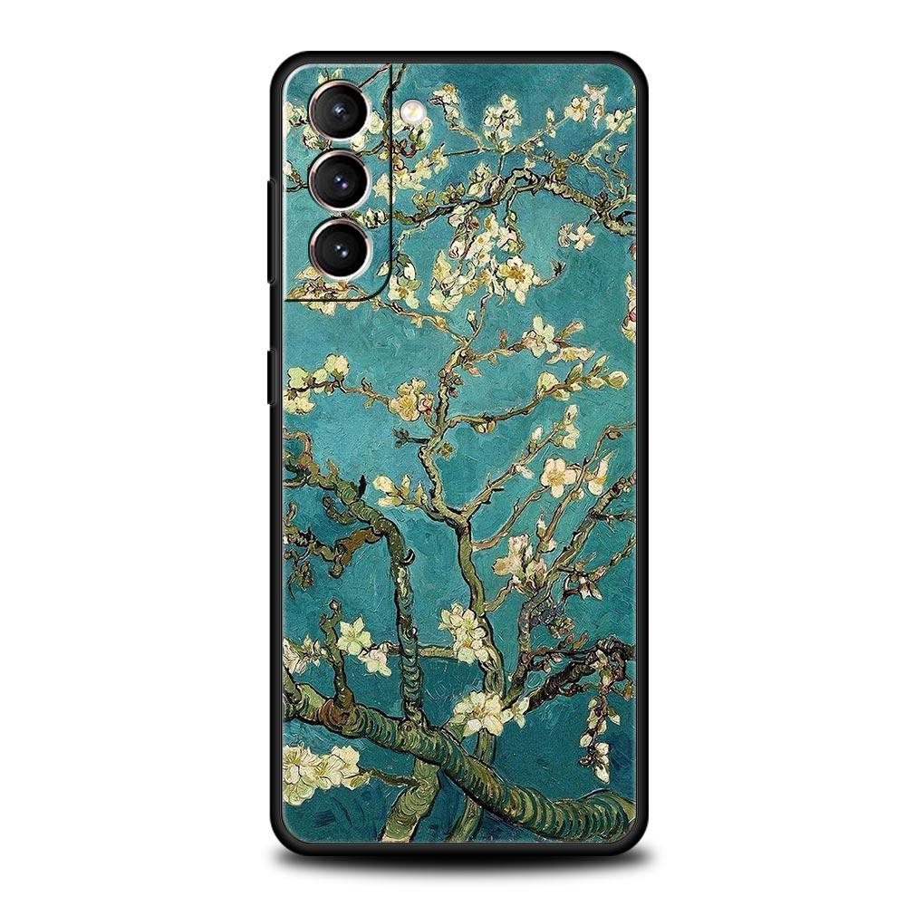 Claude Monet Garden Paint Art Soft Phone Case For Samsung Galaxy S25 Edge S24 Plus S23 FE S22 S21 S20 Ultra 5G S10 Protect Cover