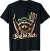 Funny Back To School Raccoon Bruh We Back for Boys Girls T-Shirt