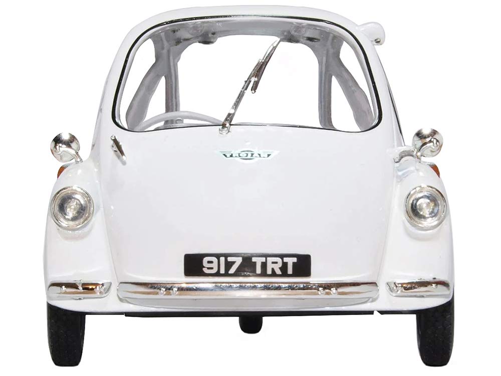 OXFORD Heinkel Trojan Масштабная миниатюрная модель Heinkel Trojan Пузырьковый трехколесный автомобиль 1/18 Автомобиль, Автомобиль, (белый)
