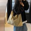 Niche Bag Женская холщовая сумка большой вместимости Crossbody Большая вместительная сумка через плечо Повседневная сумка-тоут для поездок на работу