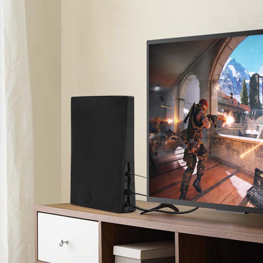 Dust Proof Cover for PlayStation 5 PS5 Slim Game Console Protector Case Washable Anti-scratch Sleeve Protective Host Guard Tool