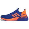 Ультра Дышащие Кроссовки для Марафона с Низким Верхом в Стиле Колорблок Унисекс Сине-Оранжевые GW4840