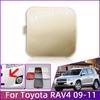 Auto Front Bumper Towing Hook Hauling Cover Lid For Toyota Rav4 RAV4 2009 2010 2011 Tow Hook Eye Trailer Cap Red Silver White