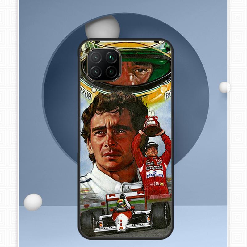 Чехол Ayrton Senna F1 для Huawei Nova Y91 Y60 Y70 Y72 Y90 Y61 12s 12i 11i 8i 10 9 SE P20 P40 Lite P30 P60 Pro