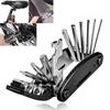 Bicycle Repair Tool Maintenance Combination Tire Mending 16 In One Tool Multi-functional Folding Repair Tool Wrench Set