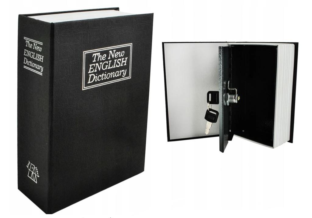 Safe - Box Hidden in a Book 24x15.5x5.5cm