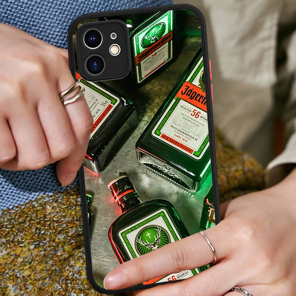 Hot J-JaegermeisterS Phone Case For iPhone 16 15 14 11 12 13 Pro Max Plus 12 XS Max Back Cover Matte Case