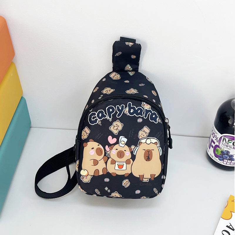 Модная мультяшная детская сумка кроссбоди на грудь для мальчиков и девочек