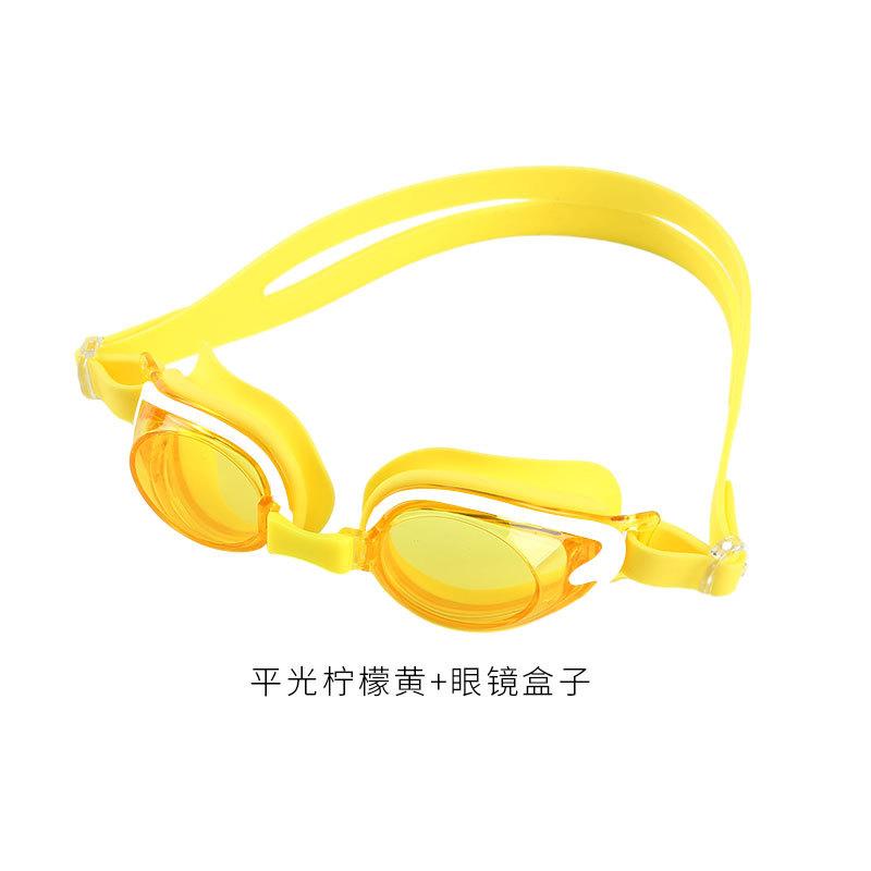 Colorful electroplated fashion swimming goggles for men, hot-selling waterproof, anti-fog, high-definition professional swimming goggles