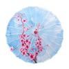 Vintage Chinese Silk Umbrella Decorative Hanging Stick Umbrella Sturdy Oiled Paper Umbrella  Kids