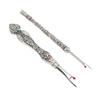 2pcs Retro Seam Remover Quickly Removal DIY Metal Hand Stitch Remover Thread Remover for Needlework Leatherwork Silver