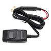 Motorcycle Phone Charger USB Type C Rain Proof Fast Charging Motorcycle Handlebar Charger with Voltmeter and Switch for