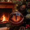 Dragon's Eye Christmas Ornament Mystic Dragon Eye 2D Flat Acrylic Xmas Tree Hanging Ornaments for Fantasy Lovers