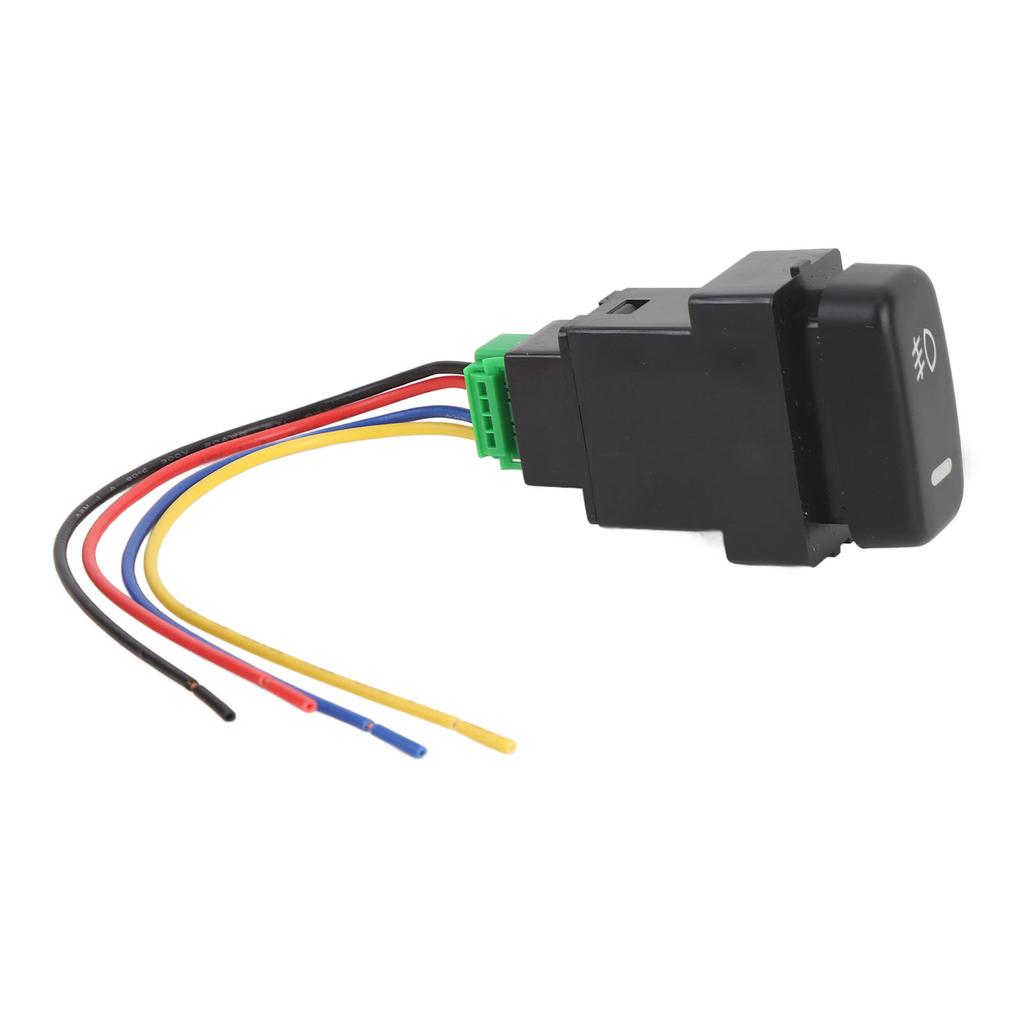 4-контактный кнопочный переключатель 12 В со светодиодной подсветкой для противотуманной фары, ДХО, светодиодной панели