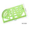 Measuring Tool Circles Oval Multi Shaped Template Ruler Curve Ruler Geometric Ruler Drawing Ruler