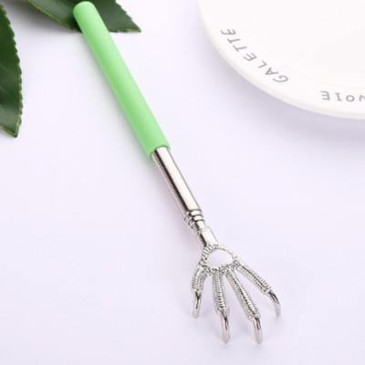 1 шт. Портативные выдвижные телескопические металлические чесалки для спины Eagle Claw/массажер для рук/пощечина для спины с резиновыми ручками